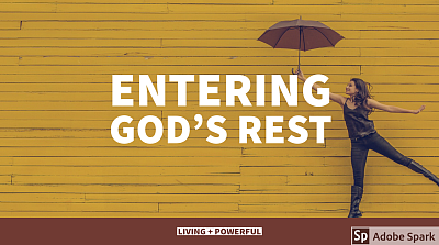 entering God’s rest